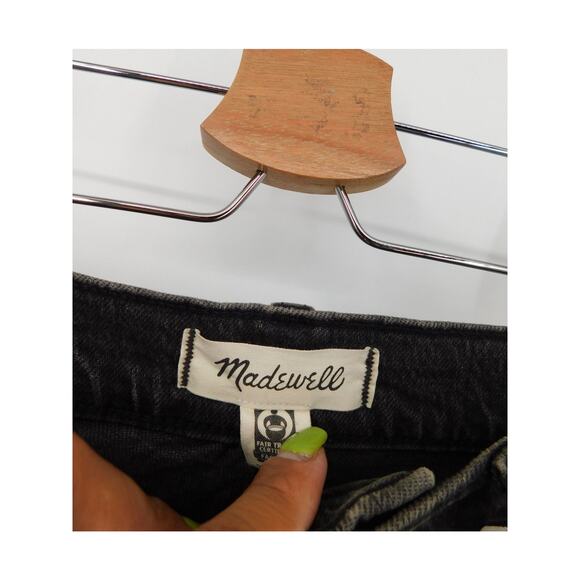 NWT Madewell Women's Black Lunar Wash The Perfect‎ Vintage Jeans Size 24 - Picture 3 of 9